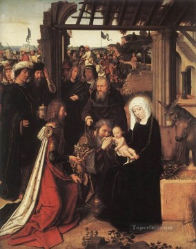Adoration of the Magi 1500 Gerard David Oil Paintings